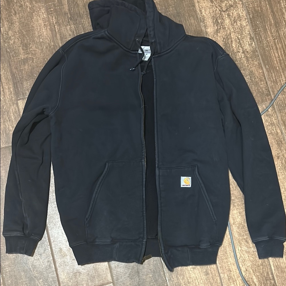 Carhartt Men's Black Hooded Jacket